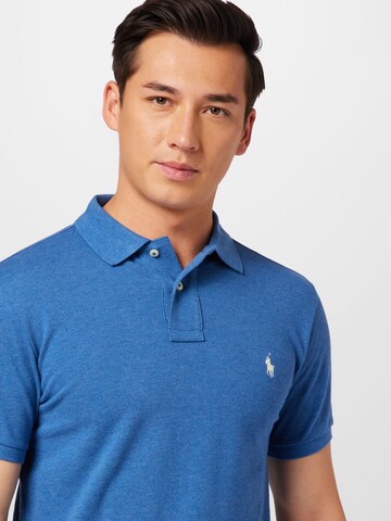 Polo Ralph Lauren Klasický střih Tričko – modrá