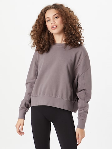 Superdry Sweatshirt in Grijs: voorkant