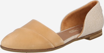 TOMS Ballerina 'JUTTI DORSAY' värissä beige: edessä