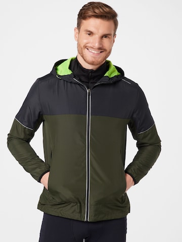 ENDURANCE Athletic Jacket 'Verbol' in Green: front