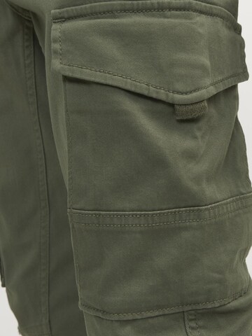 Tapered Pantaloni 'JJIPaul JJFlake' di Jack & Jones Junior in verde