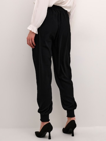 Cream Tapered Pants 'Cocamia' in Black