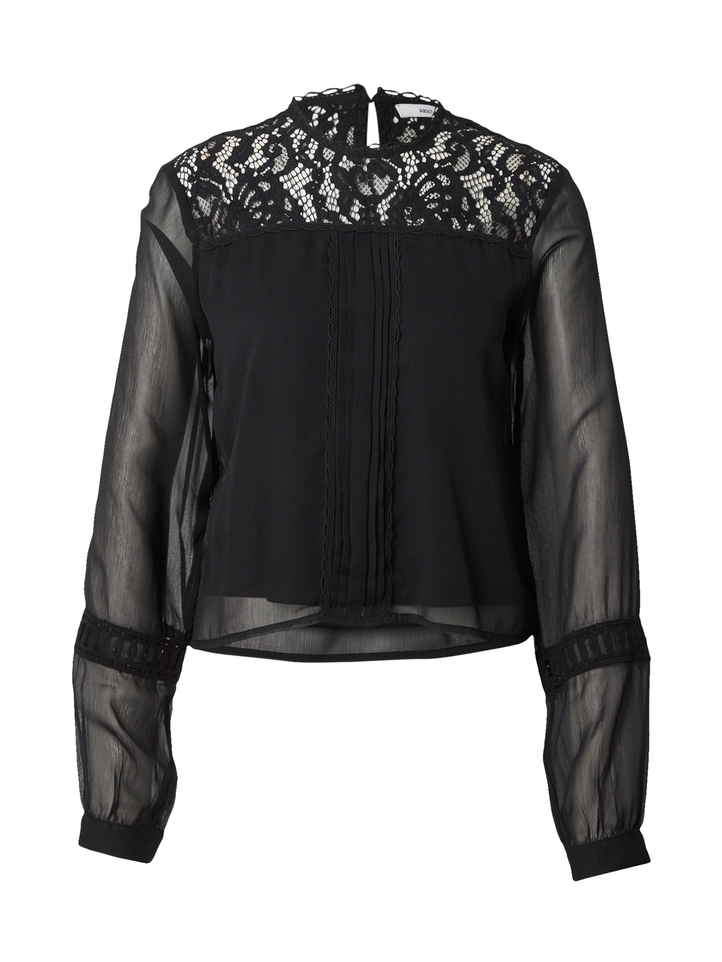 ABOUT YOU - Blusa 'Wendy' en negro: frente