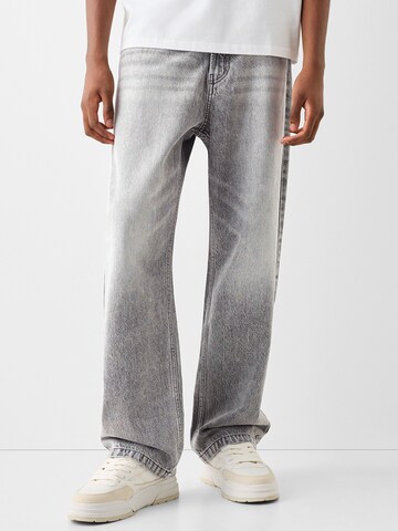 Bershka Loose fit Jeans in Grey