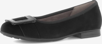GABOR Ballerina in Schwarz: Vorderseite