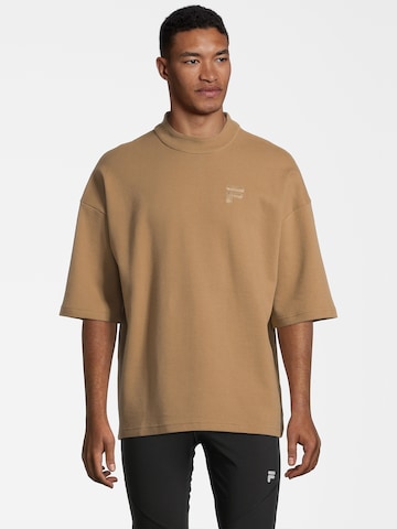 FILA T-shirt 'COGOLIN' i brun: framsida