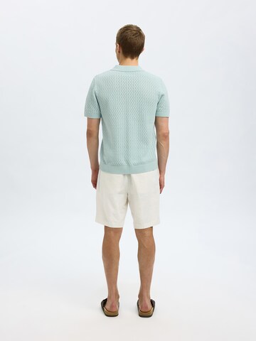 Pullover 'SLHLINO' di SELECTED HOMME in blu