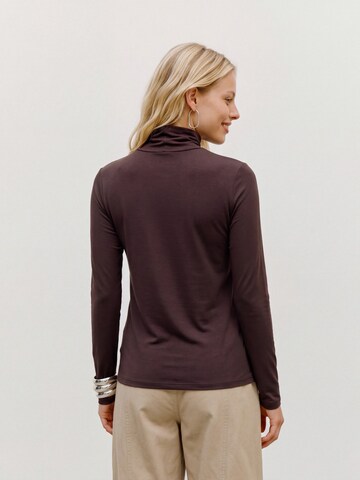 VERO MODA - Camisa 'VMAlberte' em castanho
