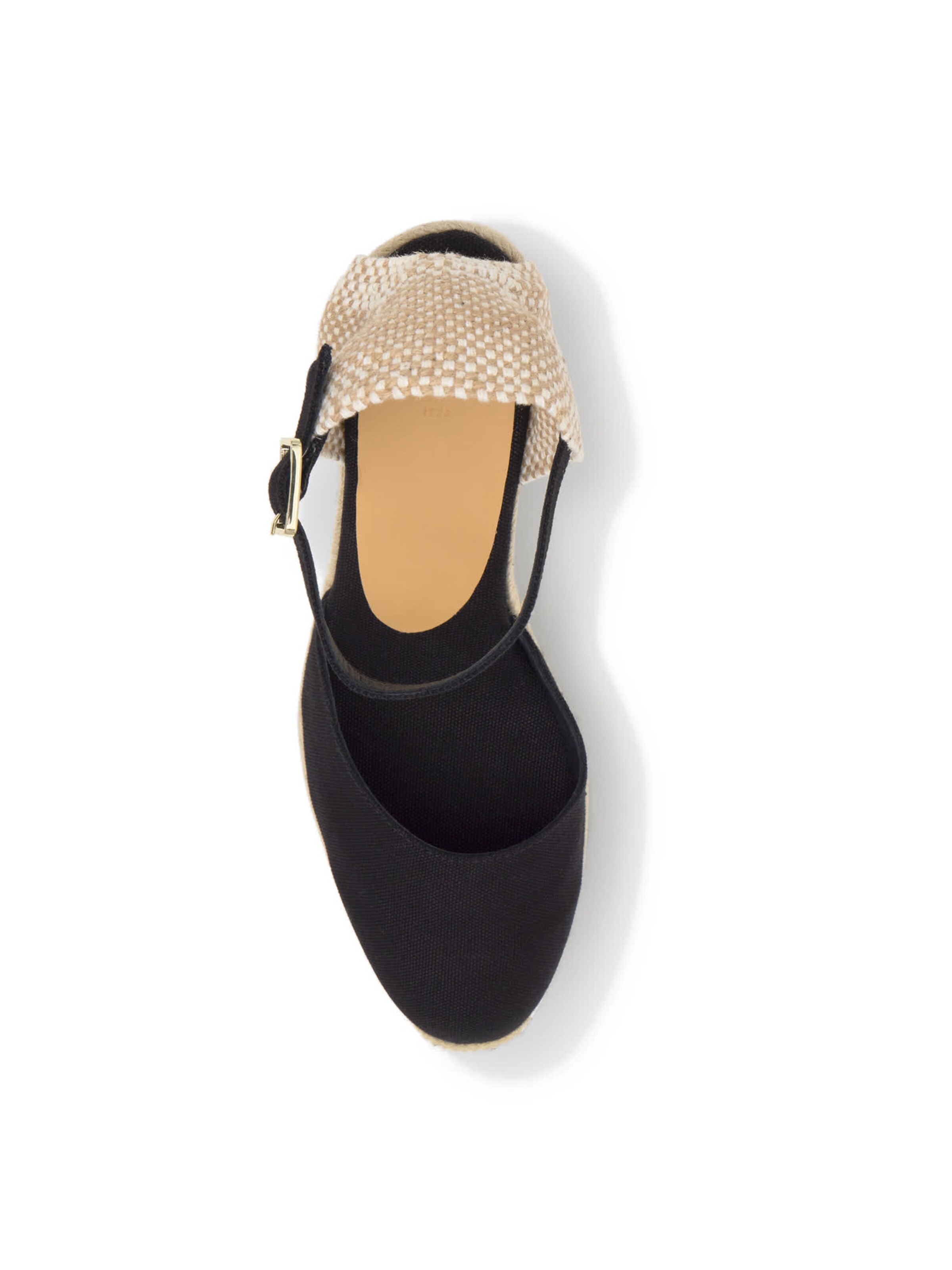 Castañer - Alpercatas 'Carol' em preto