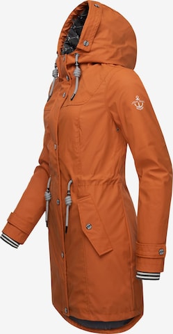 Peak Time Raincoat in Orange