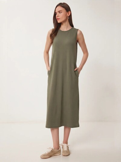 Happiness İstanbul Dress in 36 in Khaki, Item view
