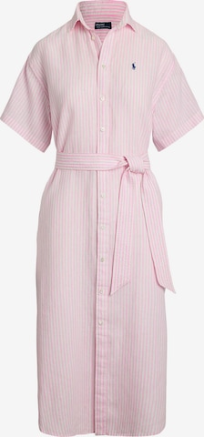 Robe-chemise Polo Ralph Lauren en rose : devant