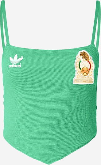 ADIDAS ORIGINALS Top 'MEXICO' u zelena / bijela, Pregled proizvoda