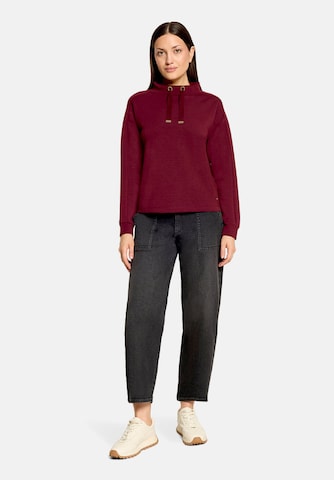 Sweat-shirt Betty & Co en rouge