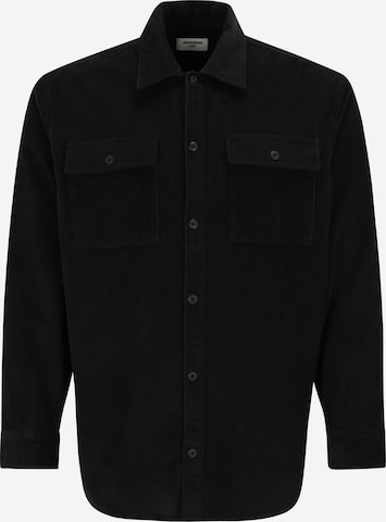 juoda Jack & Jones Plus Standartinis modelis Marškiniai 'JJEPERFECT': priekis