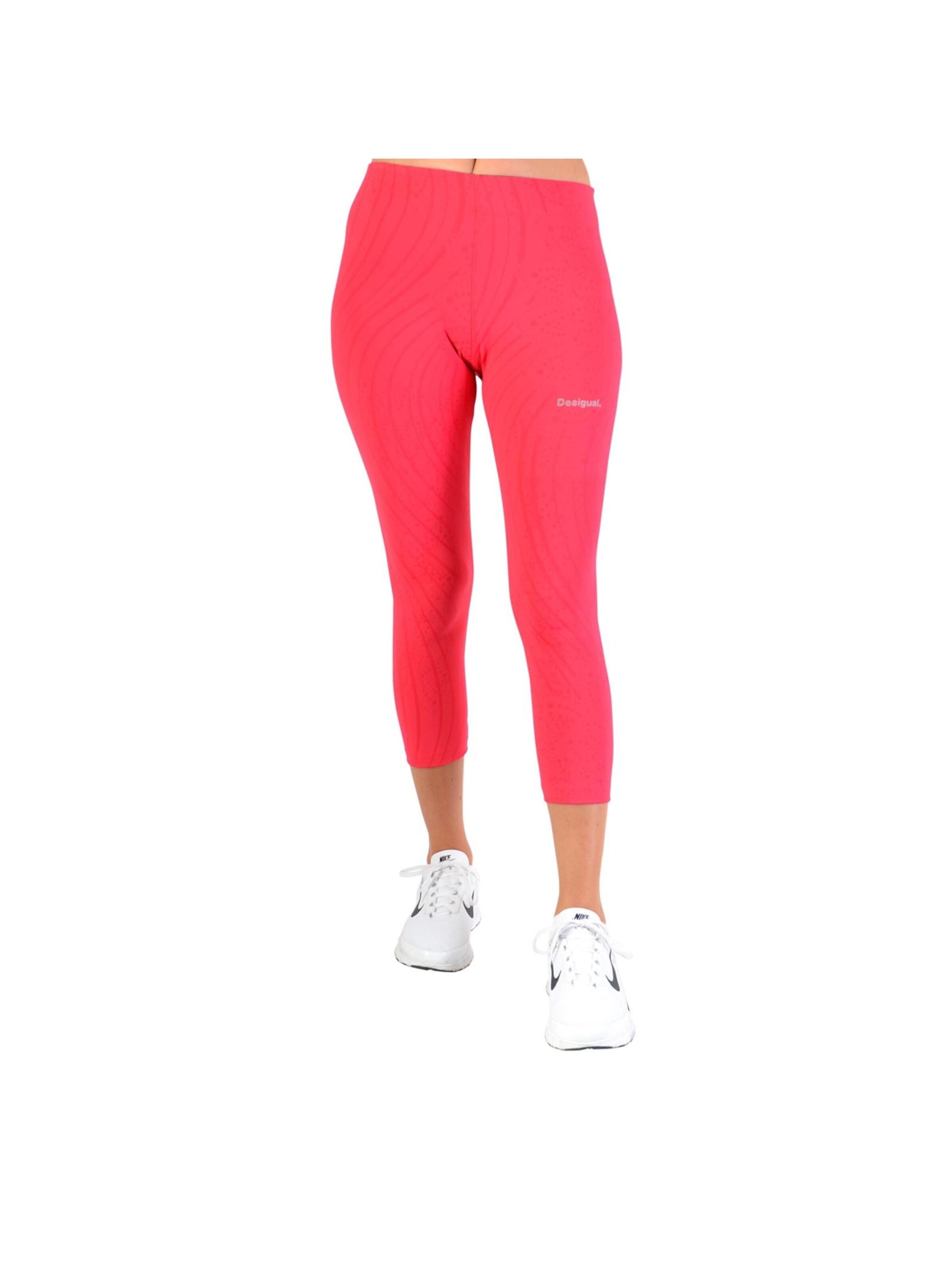 Desigual Leggings in S in de kleur Rood, Productweergave