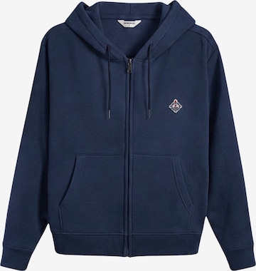 Veste de survêtement 'Mens Hoodie Zip' Copenhagen Legacy en bleu : devant
