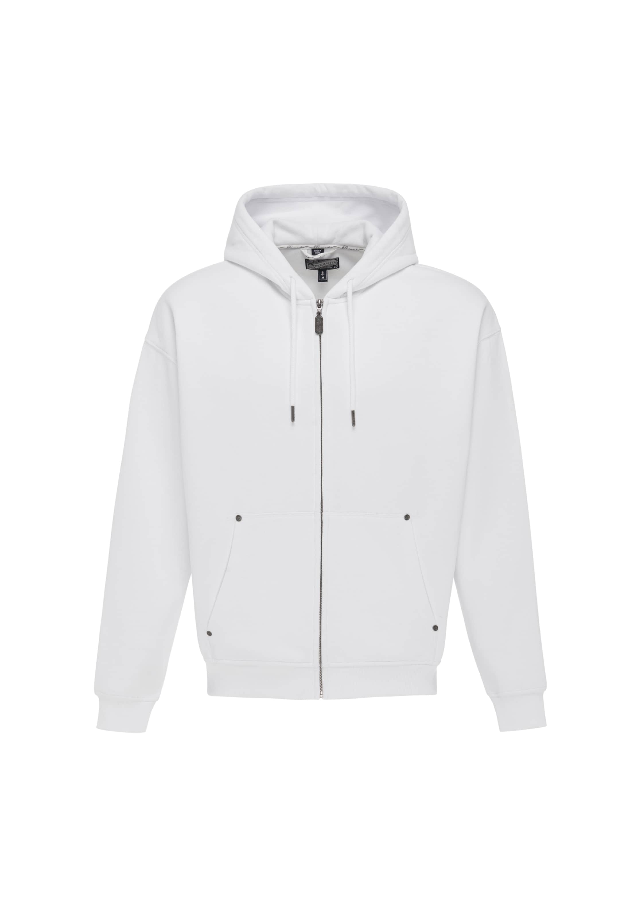 DreiMaster Vintage Sweatshirt in Wit: voorkant
