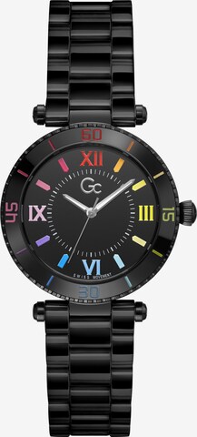 Gc Analog Watch 'Muse' in Black: front