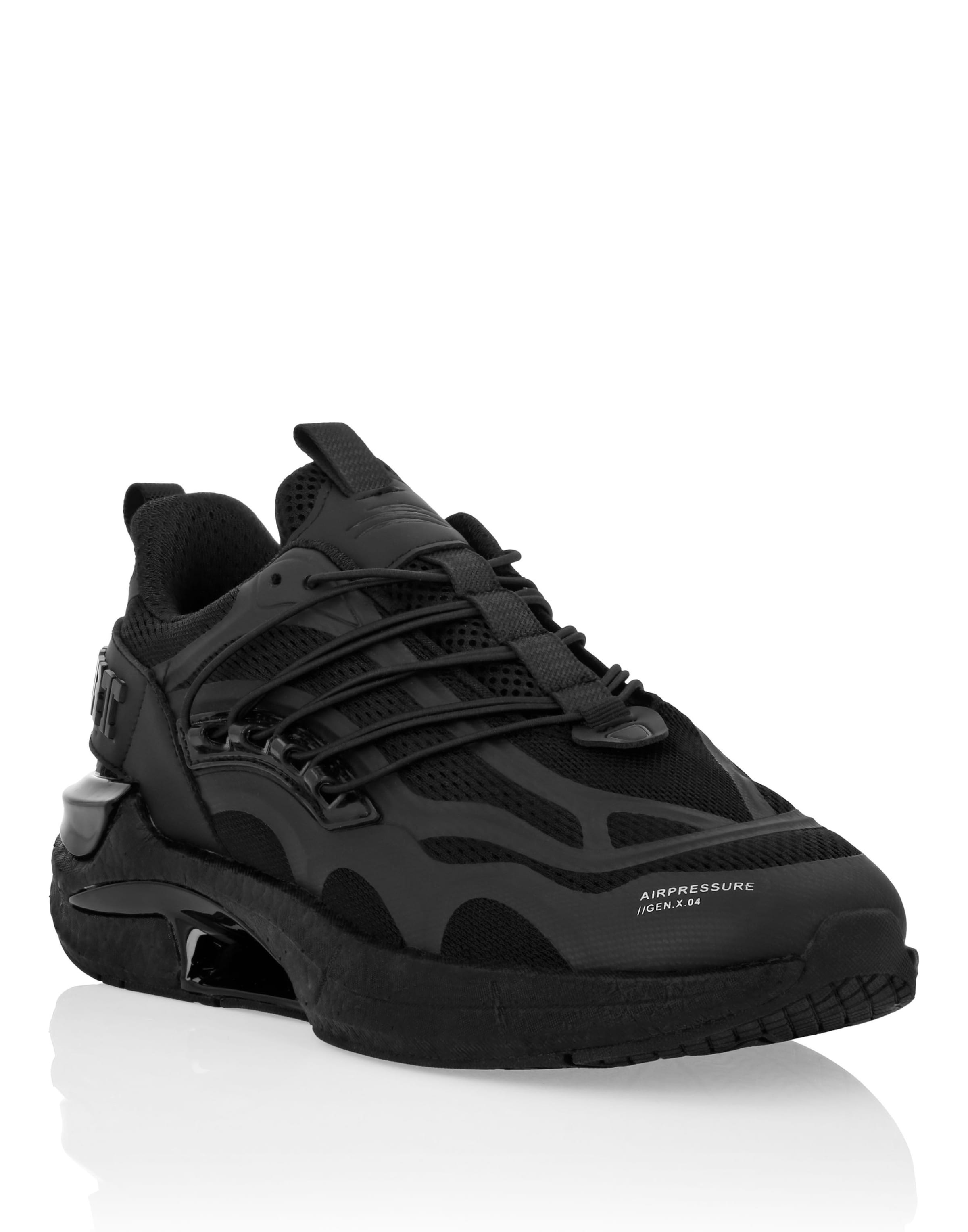 Plein Sport - Zapatillas deportivas bajas 'Air Pressure //Gen.x.4' en negro: frente