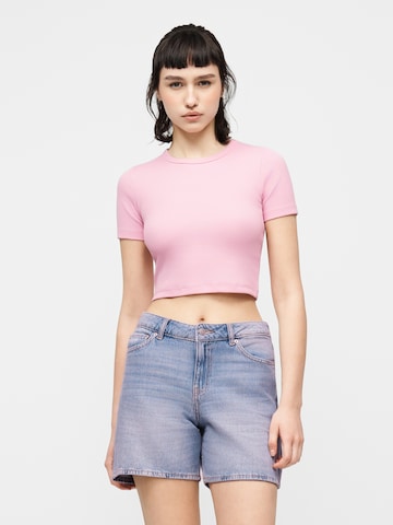 JJXX Majica 'JXFLORIE' | rjava barva: sprednja stran