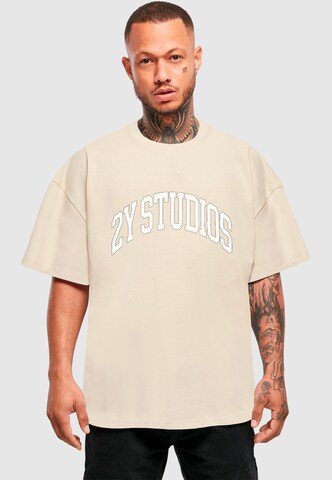 2Y Studios T-Shirt in Beige: Vorderseite