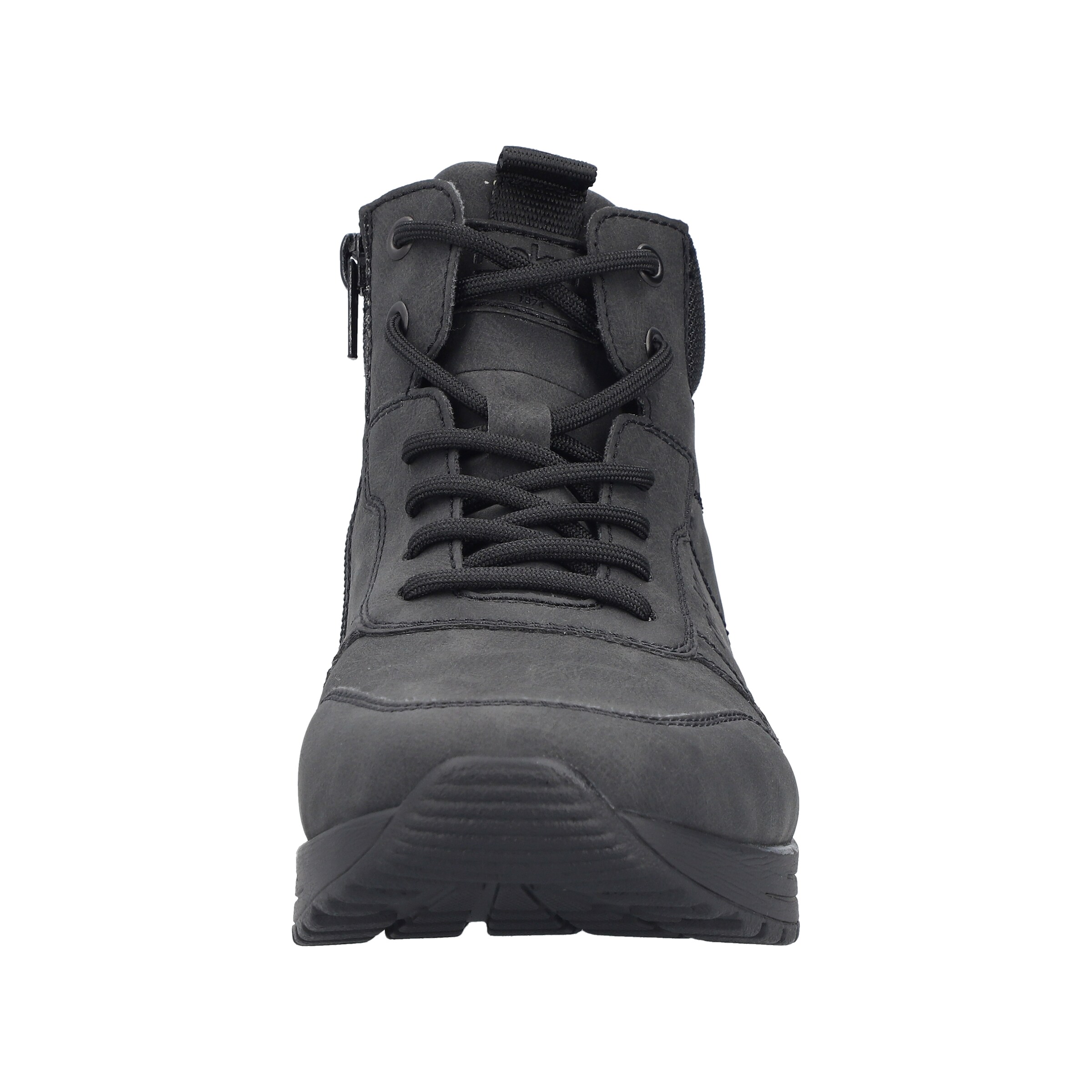 Rieker Lace-Up Boots in Grey