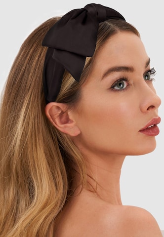 FILIPPA FIRENZE Hair Jewelry 'Satin Bow' in Black