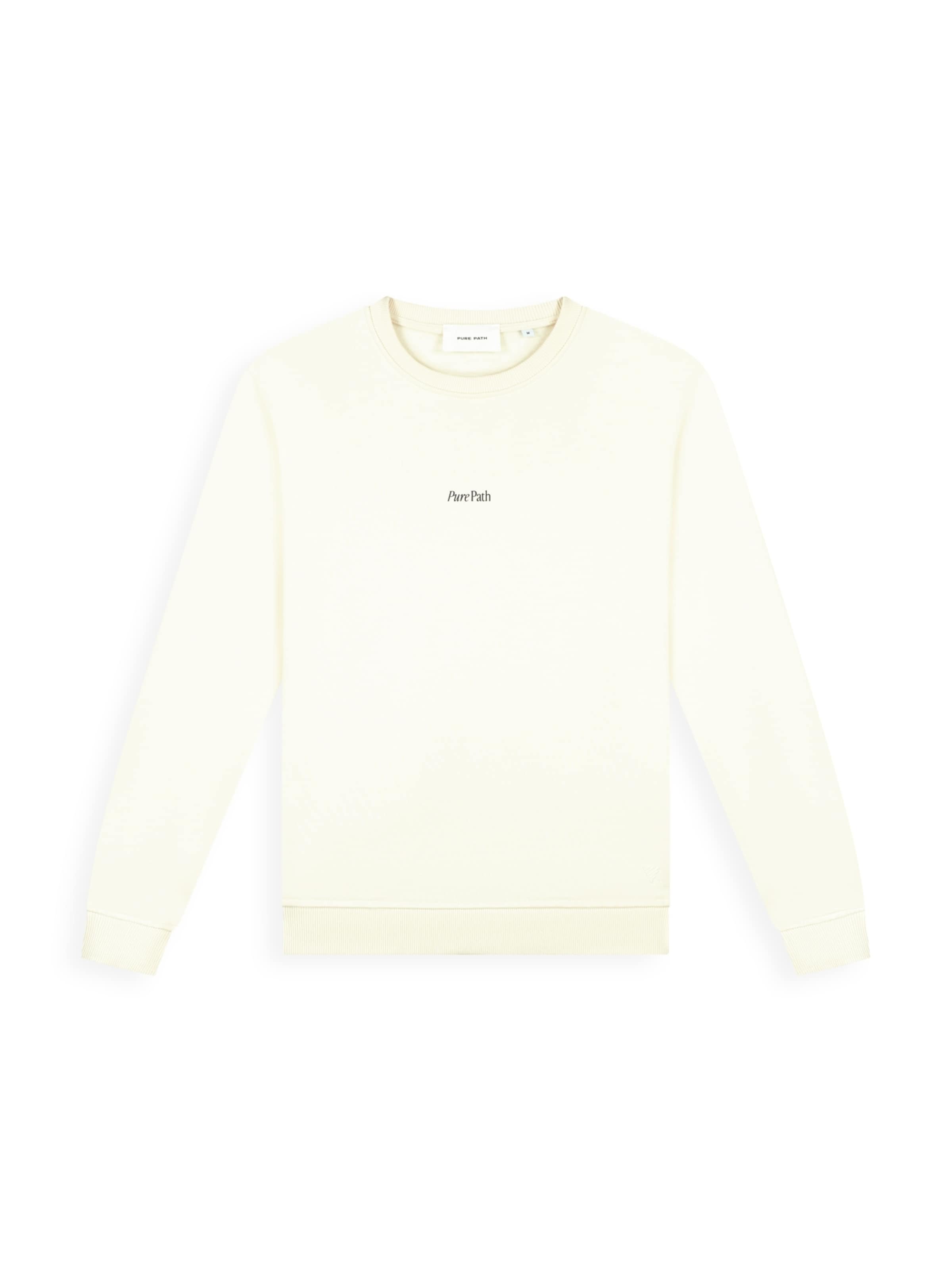 Pure Path Sweatshirt‌‌‌‌‌‌‌‌‌ in Beige: Vorderseite