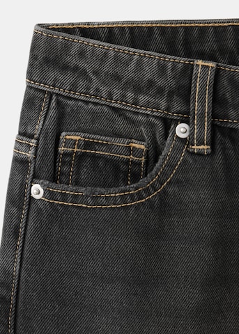 MANGO KIDS Barrel Jeans 'BALLOON2' in Black