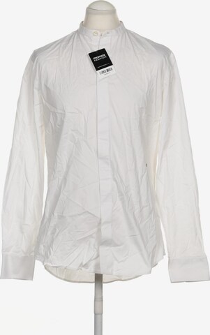 Tiger of Sweden Button Up Shirt in L in White: front