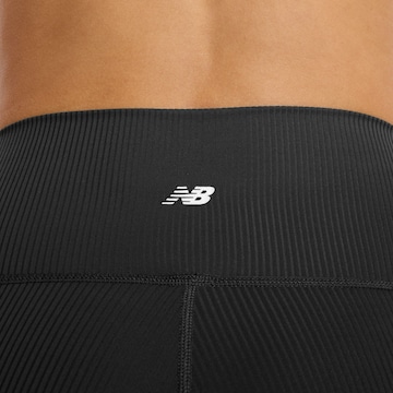 new balance Skinny Sportbroek in Zwart
