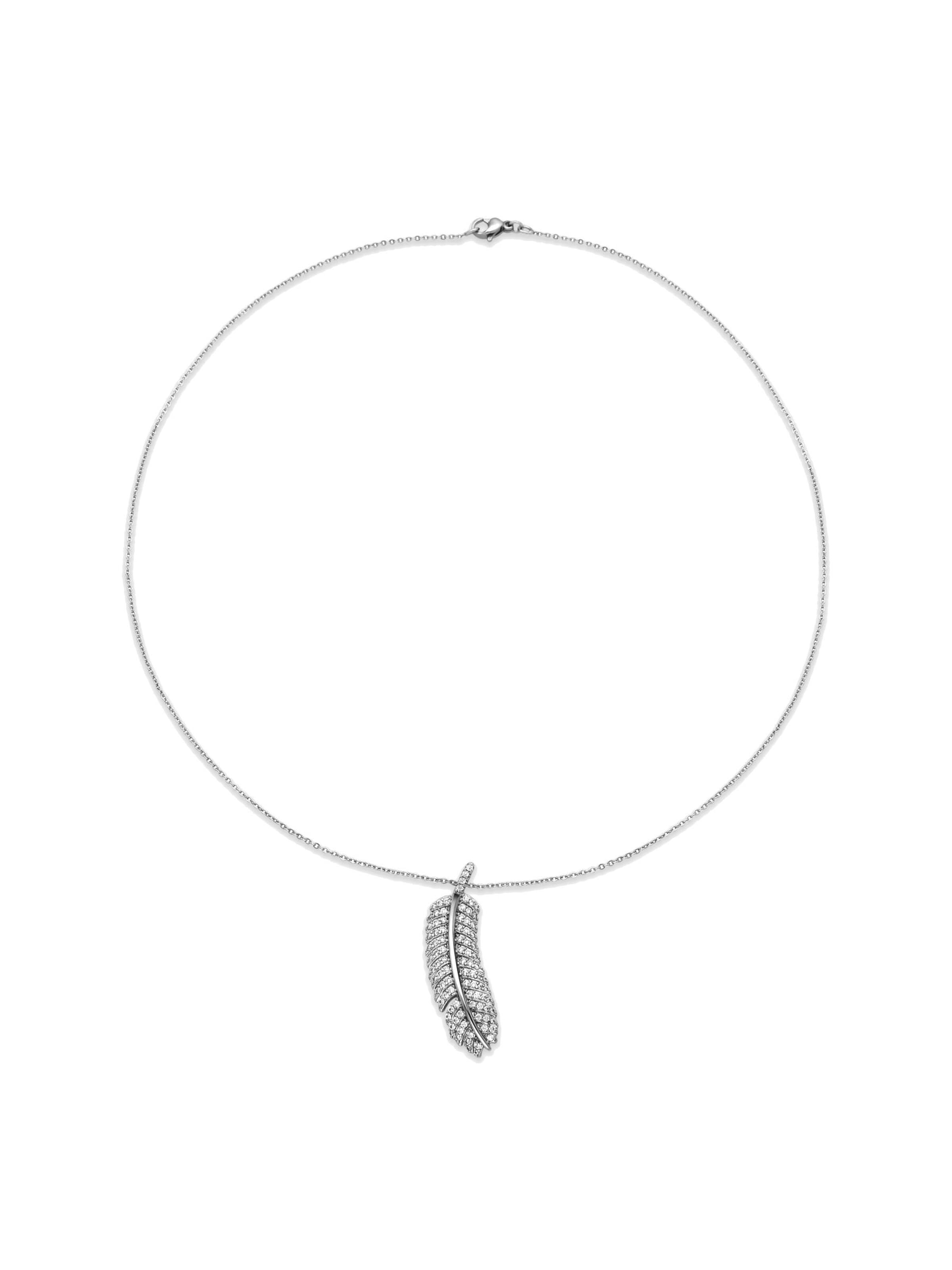 Luxenter - Cadena 'Hizbel' en plata: frente