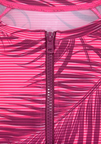 LASCANA ACTIVE Športne enodelne kopalke | roza barva