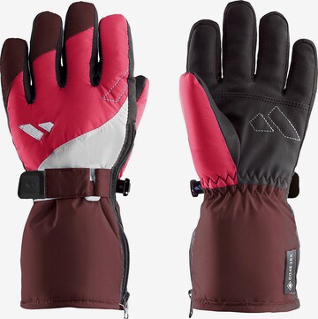 Zanier Gloves 'Cozy' in Pink: front