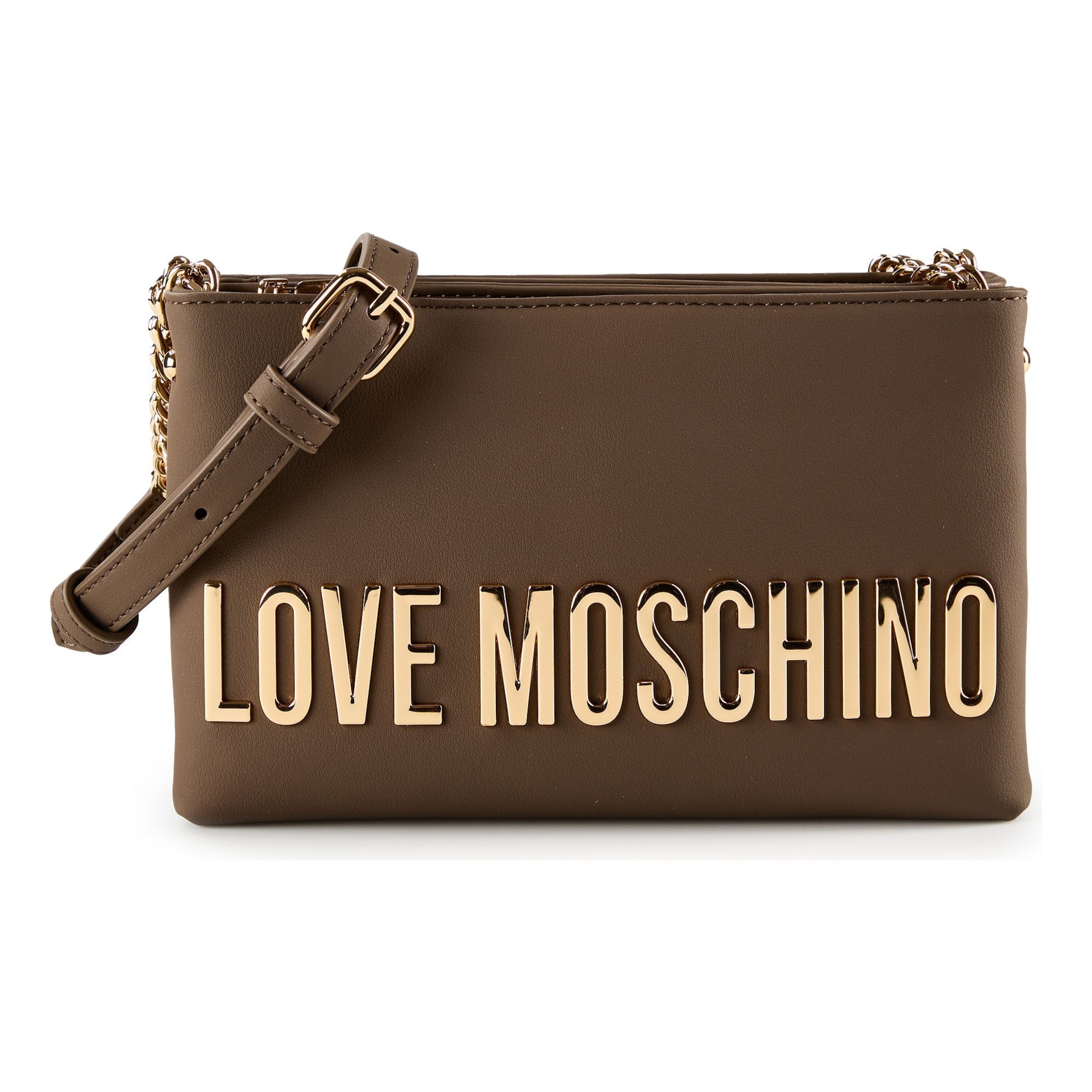 Sac à bandoulière 'Bold Love' Love Moschino en marron : devant