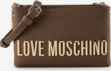 Sac à bandoulière 'Bold Love' Love Moschino en marron : devant