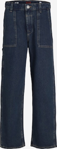 Jack & Jones Junior Loosefit Jeans 'Chris Utility MF 868' i blå: forside
