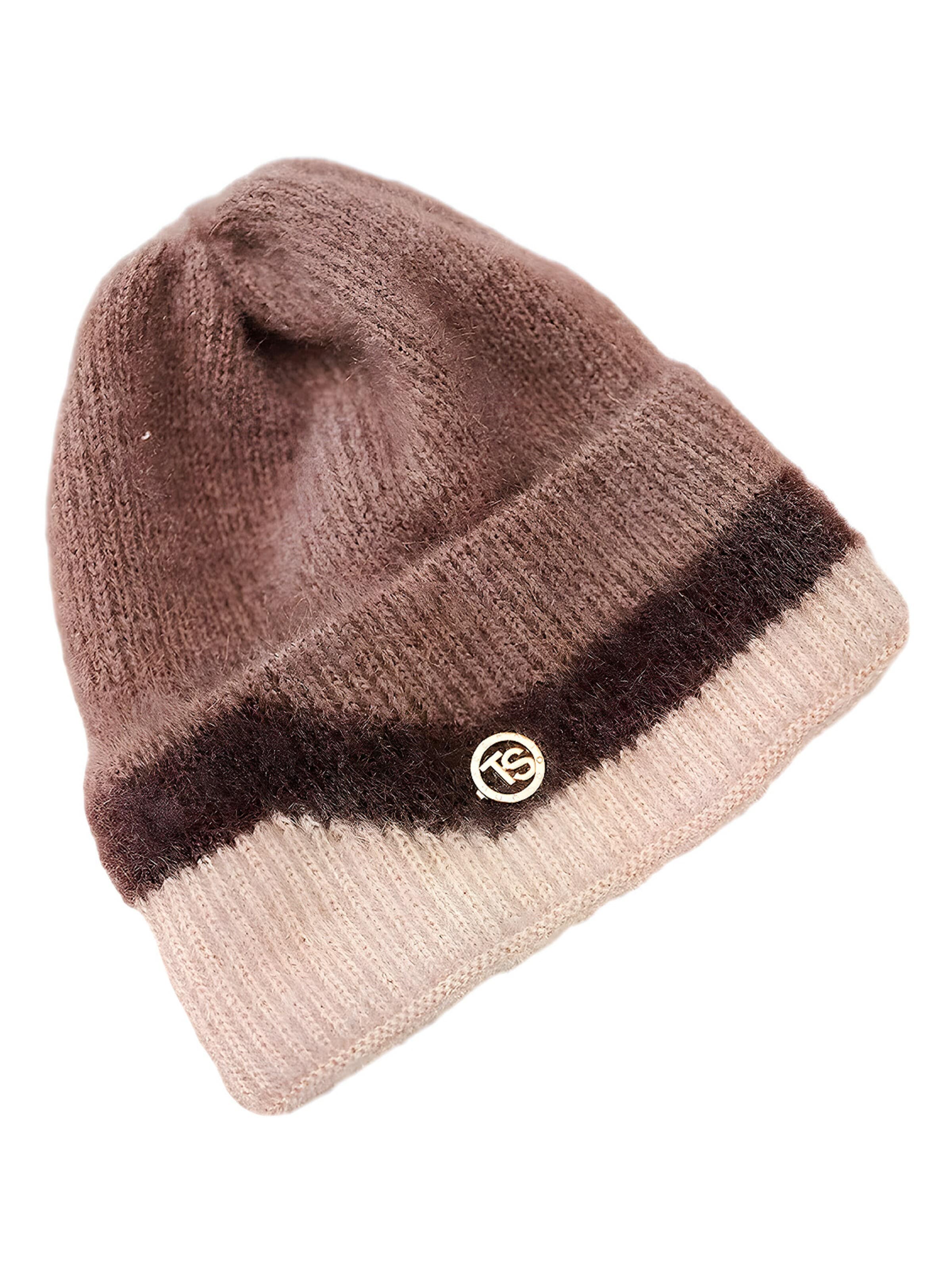 Lumera Beanie in Beige: front