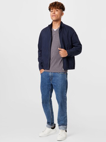 TOM TAILOR T-Shirt in Grau
