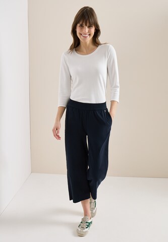 CECIL Wide Leg Hose in Blau