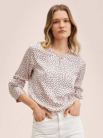 MANGO Bluse 'Tippy' i rosa: forside