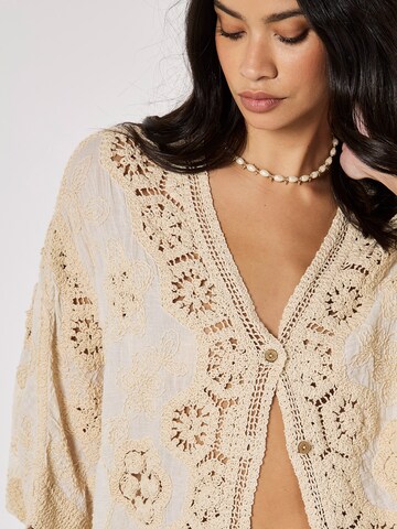 Apricot Blouse ' ' in Grijs