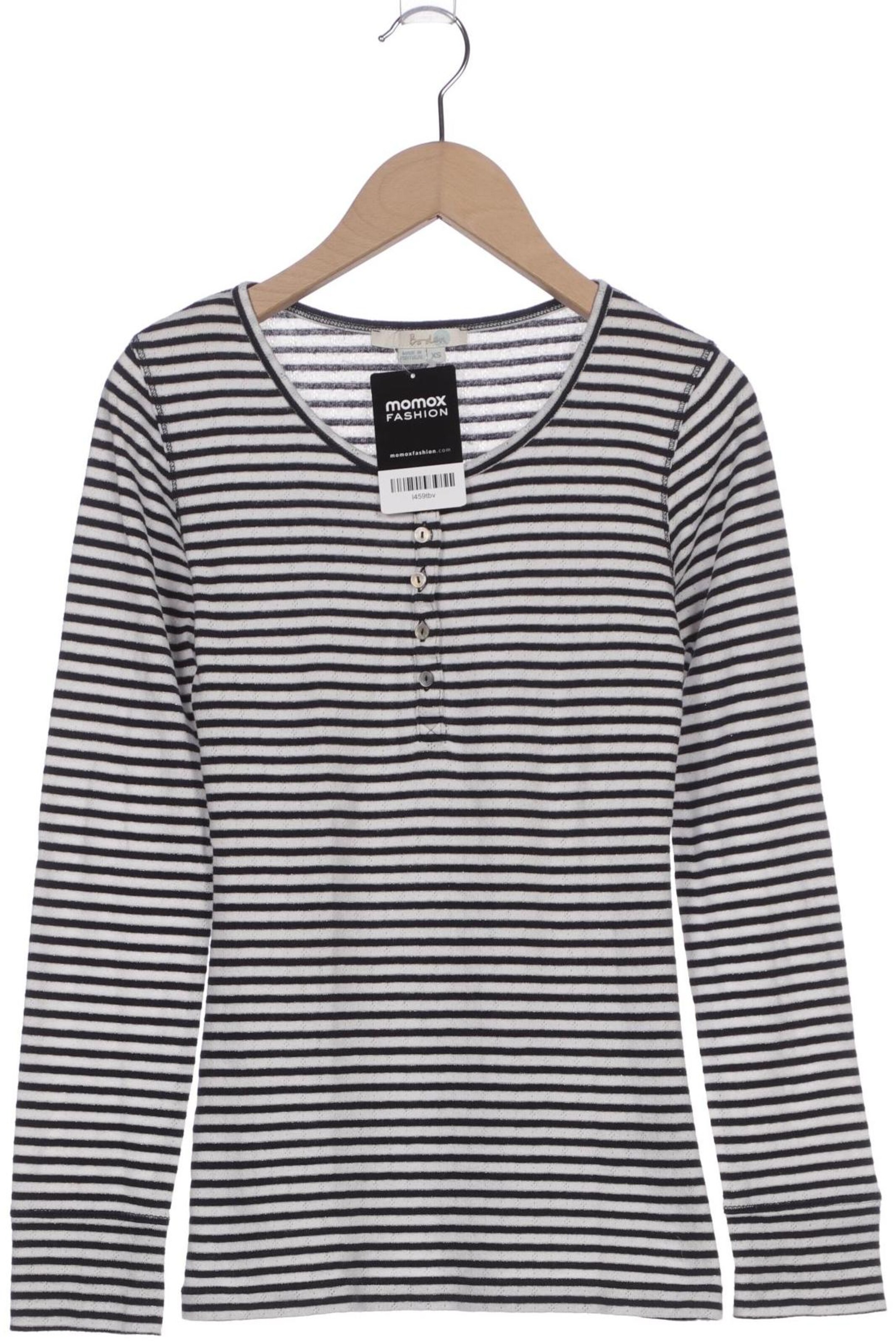 Boden Langarmshirt XS in Weiß: Vorderseite