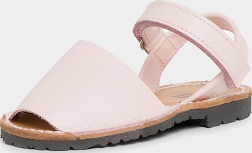 Sandalo di Pisamonas in rosa: frontale