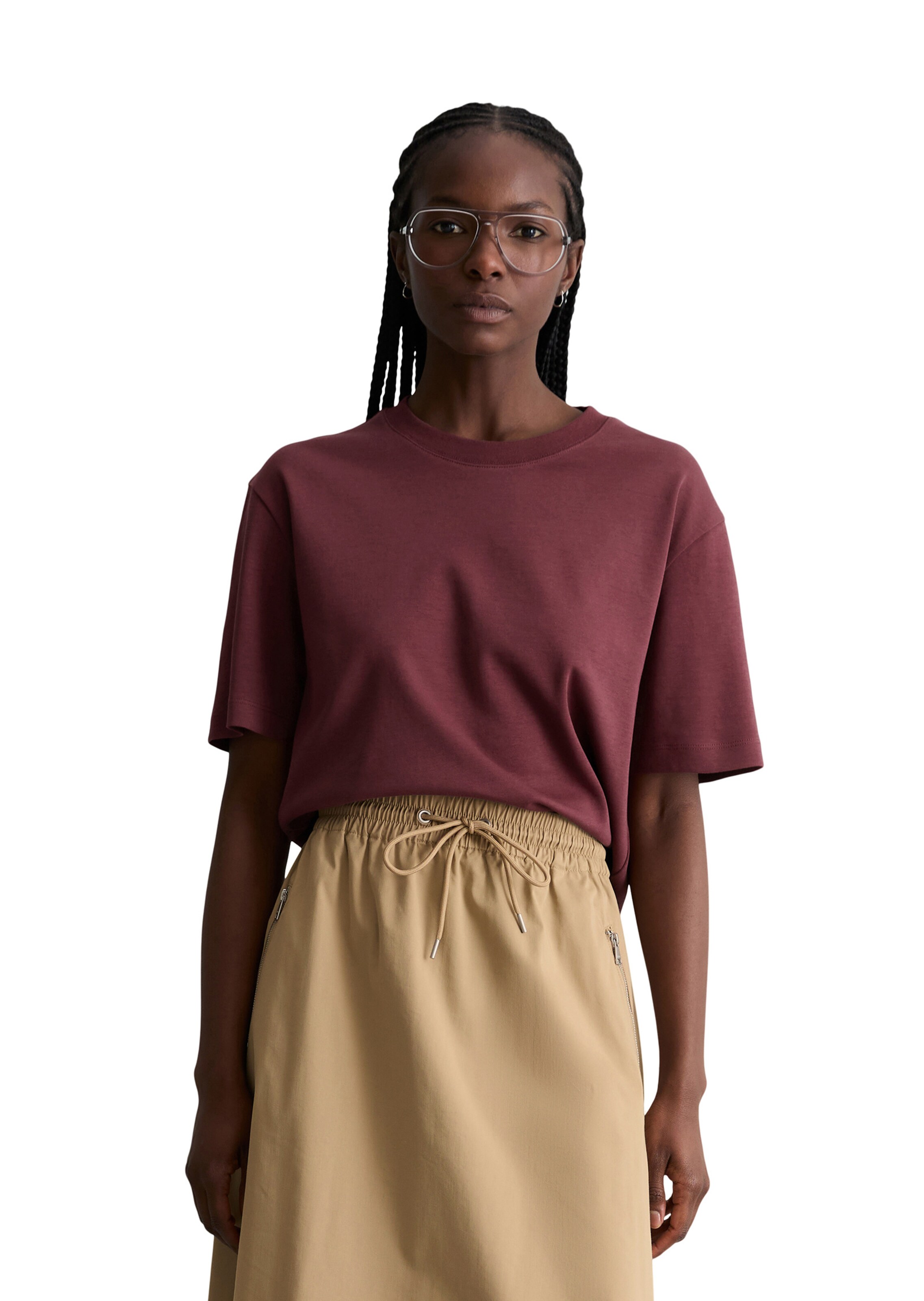 Marc O'Polo DENIM Shirt in Red: front