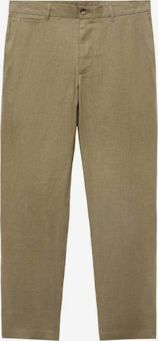 MANGO MAN Hose 'Oyster' in Grün: Vorderseite
