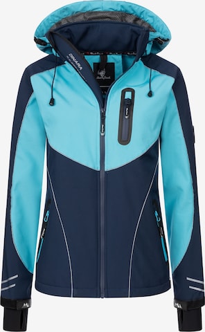 Rock Creek Outdoorjacke in Blau: predná strana