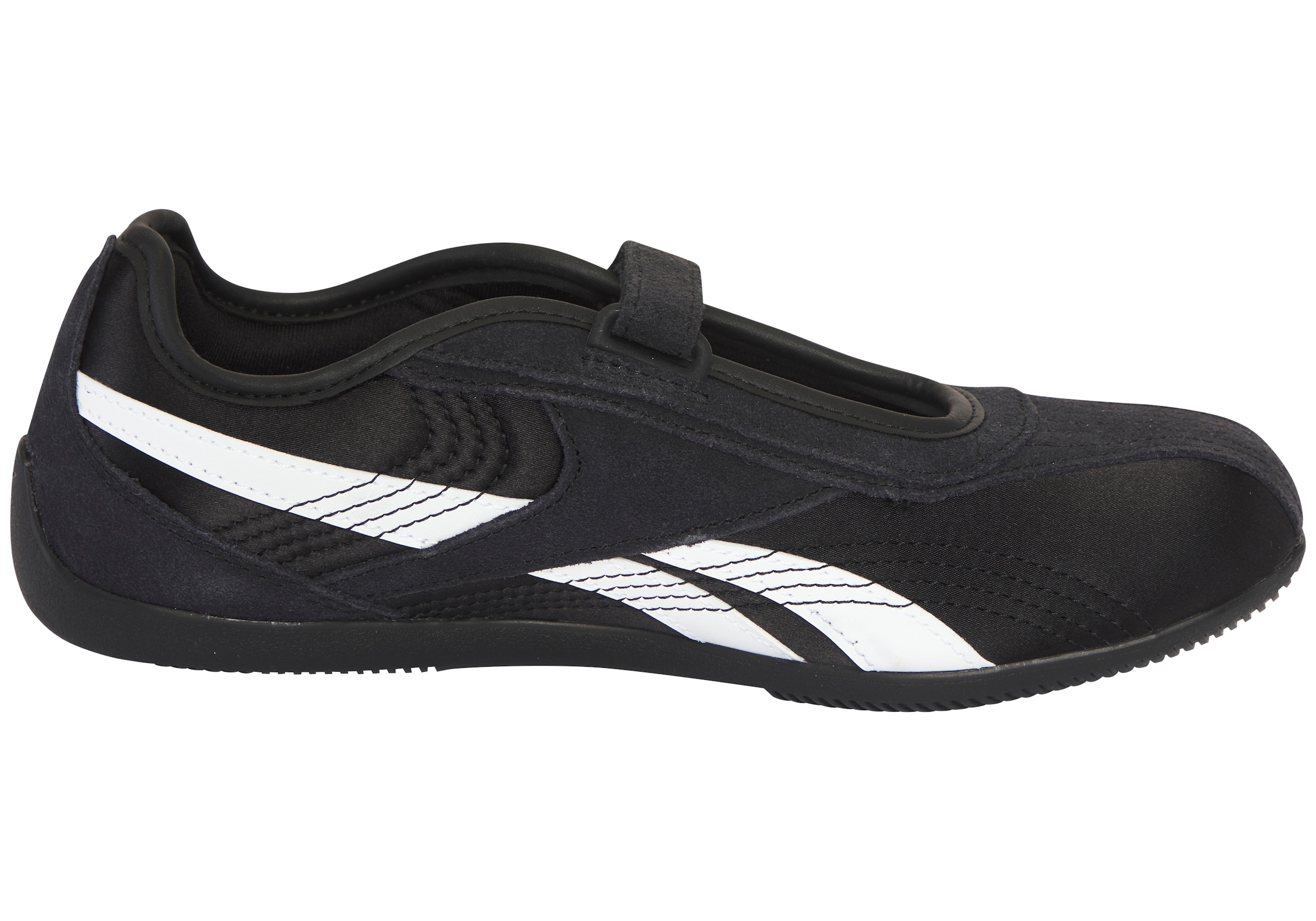 Reebok Slip On 'Classic' in Schwarz