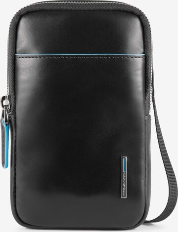 Piquadro Smartphone Case in Black: front